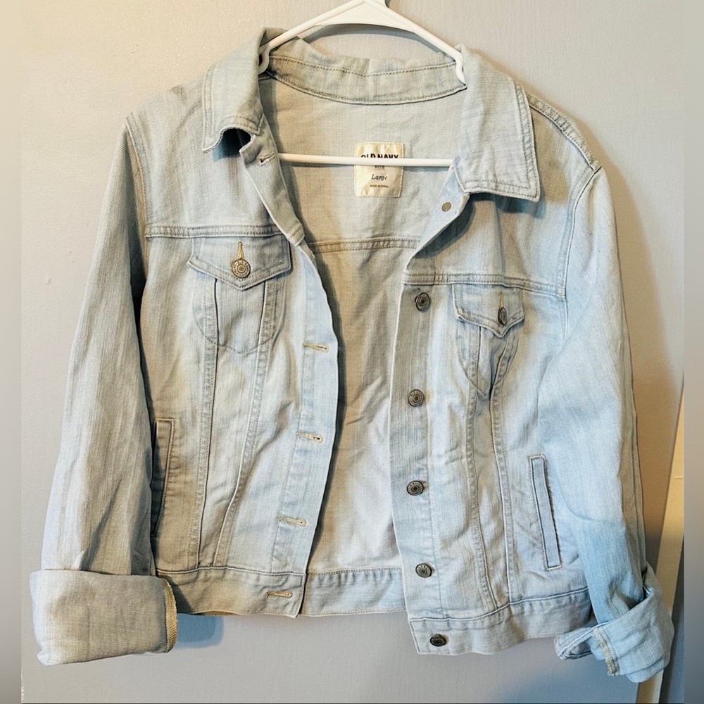 Old navy large jean jacket